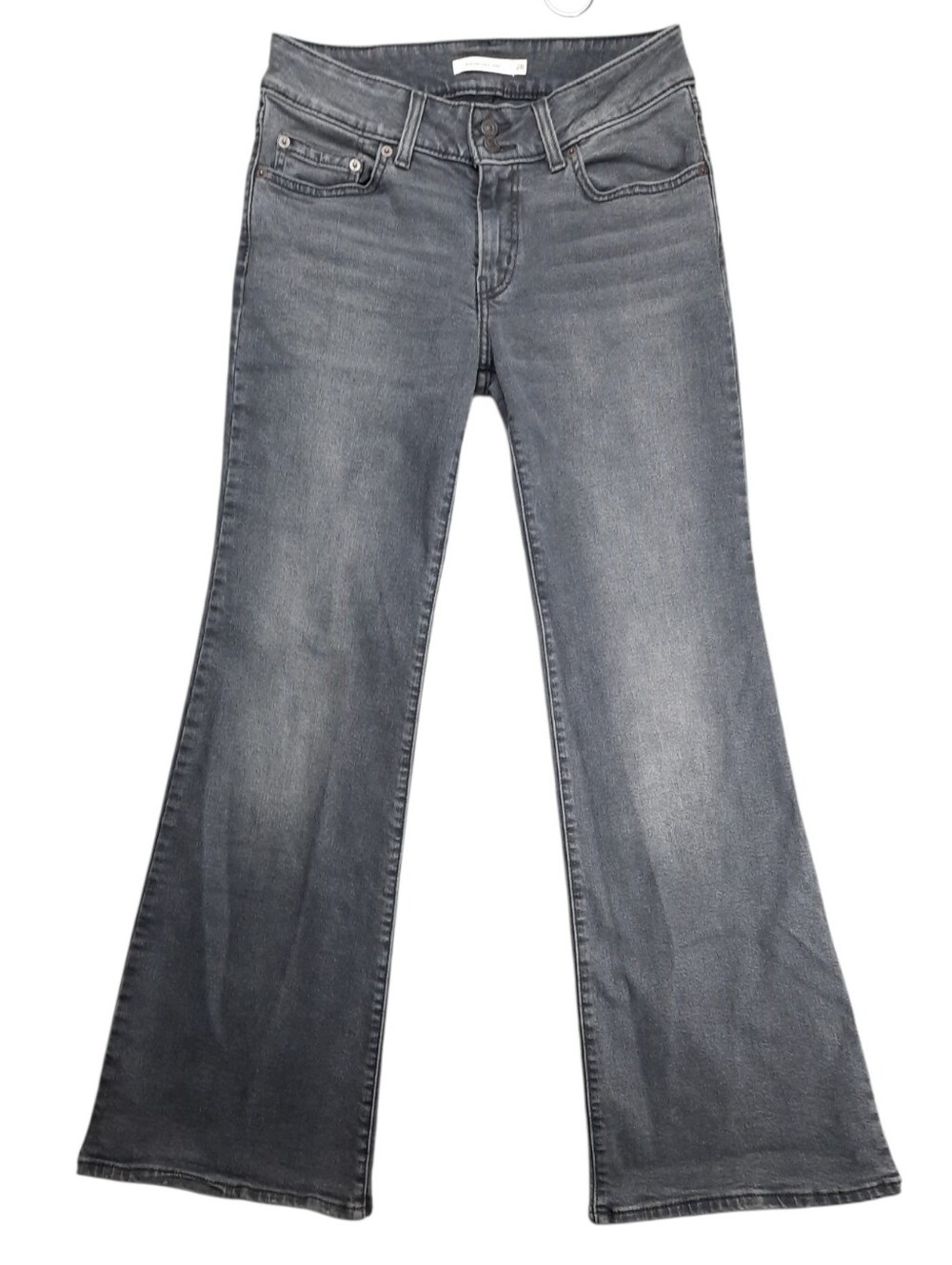 Levi's Superlow Flare Phantom Black Jeans SZ 28